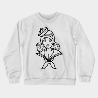 Sailor girl Crewneck Sweatshirt